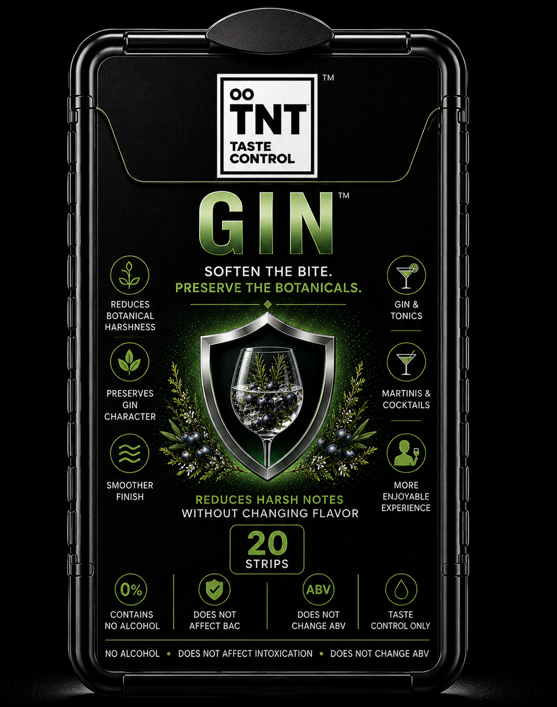 Gin packaging